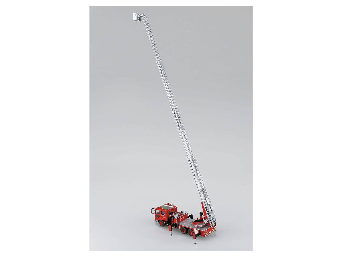 Aoshima 1/72 FIRE LADDER Truck(OTSU MUNICIPAL FIRE DEPARTMENT) | 4905083059708