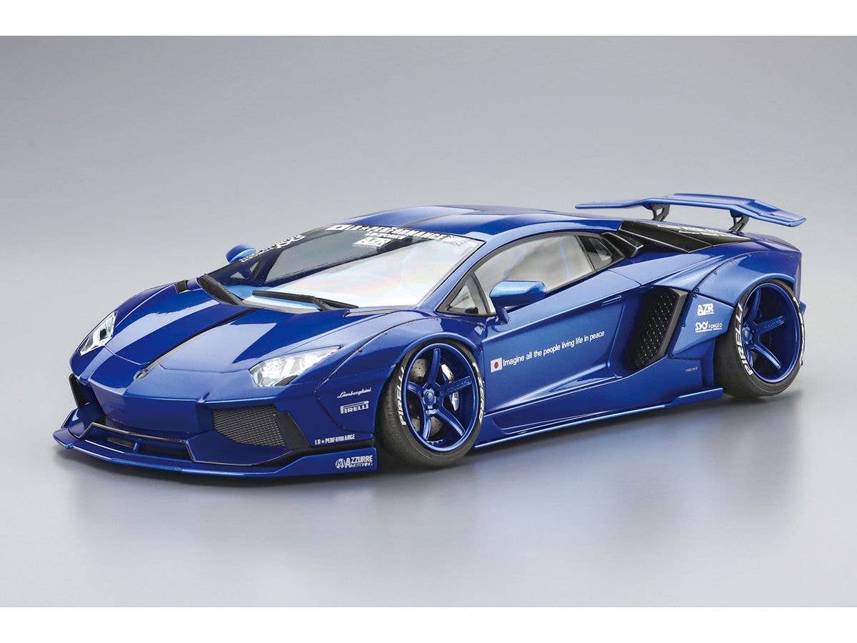 Aoshima 1/24 LB-Works Lamborghini Aventador Ver.2 | 4905083059913