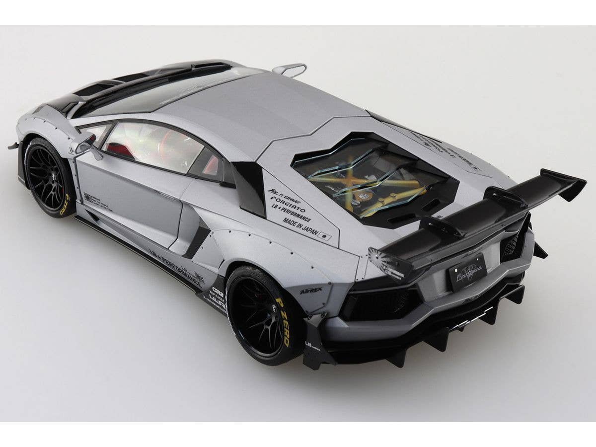 Aoshima 1/24 LB-Works Lamborghini Aventador Limited Edition Ver.1 | 4905083059937
