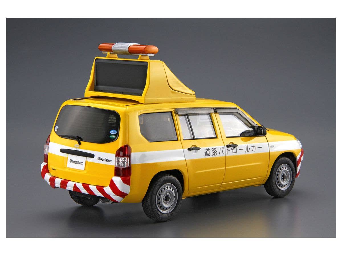 Aoshima 1/24 Toyota NCP160V Probox '14 Patrol Car | 4905083059975