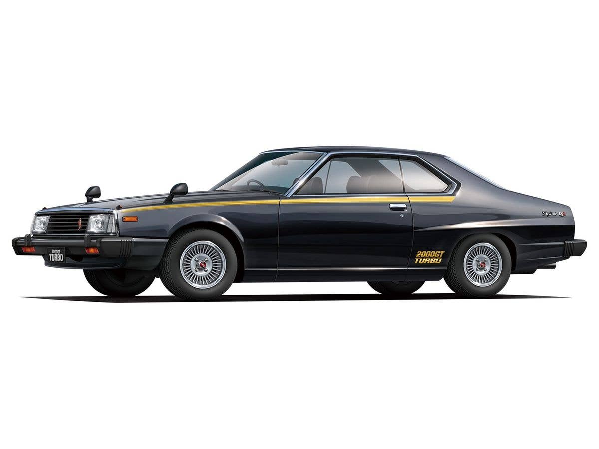 Aoshima 1/24 Nissan KHGC211 Skyline HT2000Turbo GT-E S 81 | 4905083061084