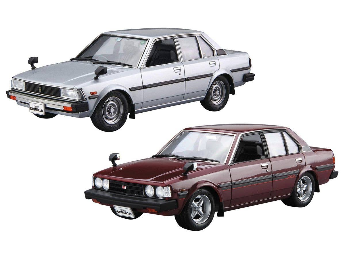 Aoshima 1/24 Toyota E71/70 Corolla Sedan GT/DX '79 | 4905083061299