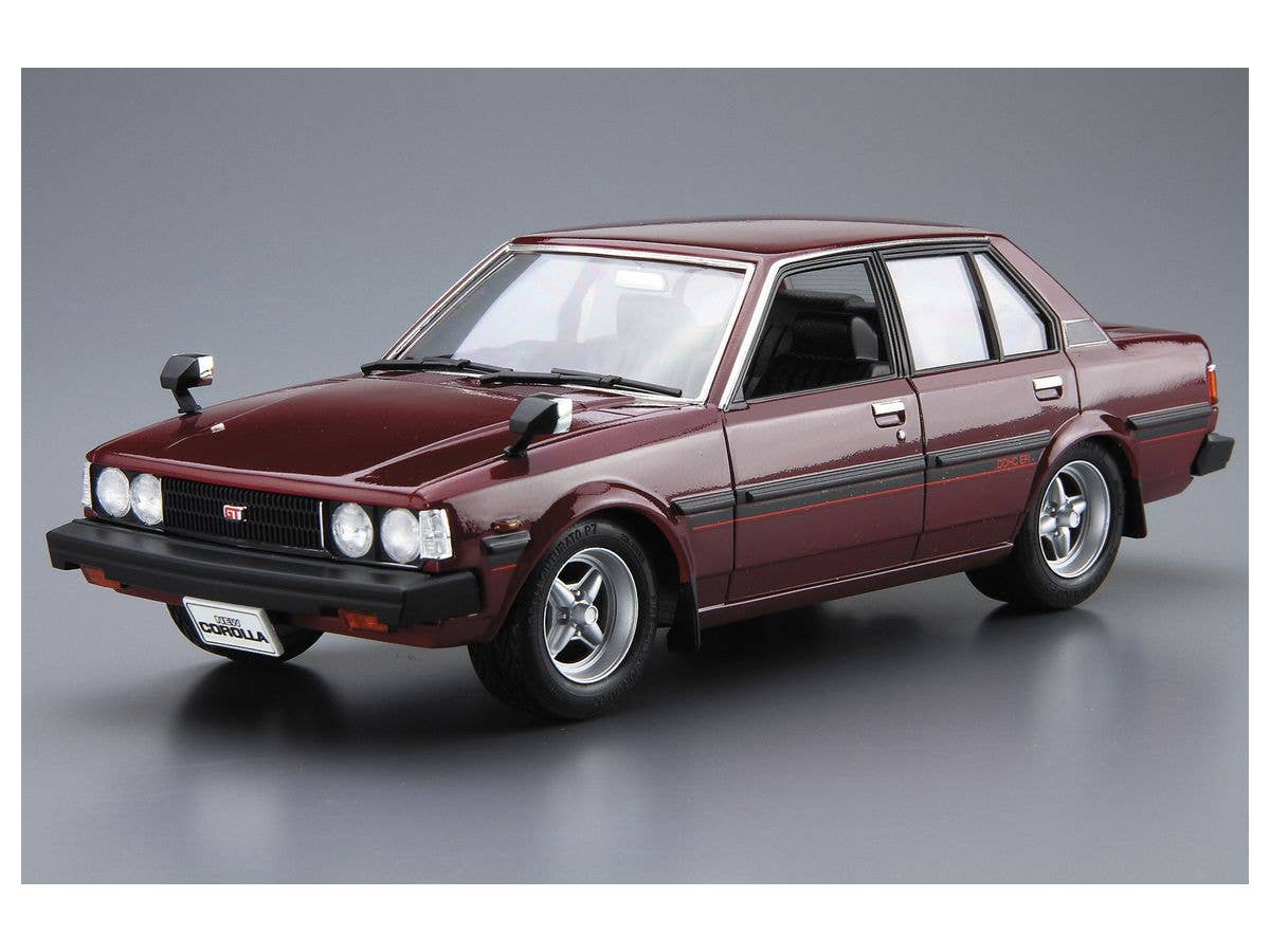 Aoshima 1/24 Toyota E71/70 Corolla Sedan GT/DX '79 | 4905083061299
