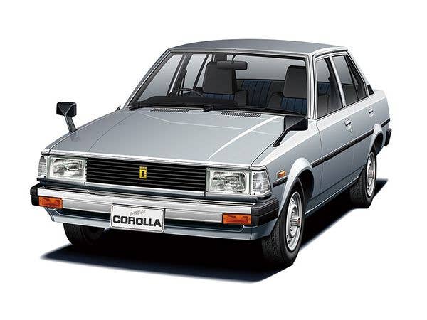 Aoshima 1/24 Toyota E71/70 Corolla Sedan GT/DX '79 | 4905083061299