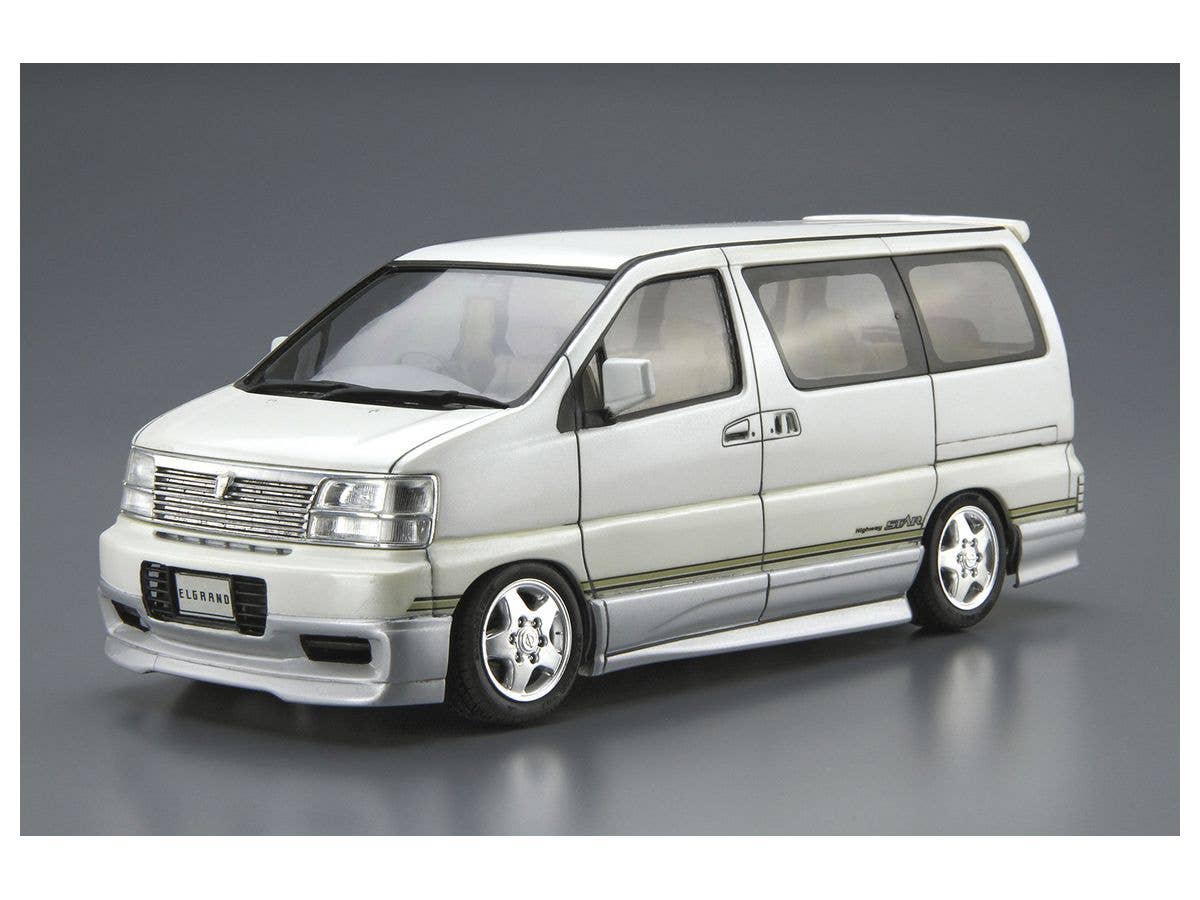 Aoshima 1/24 Nissan E50 Elgrand '99 | 4905083061367