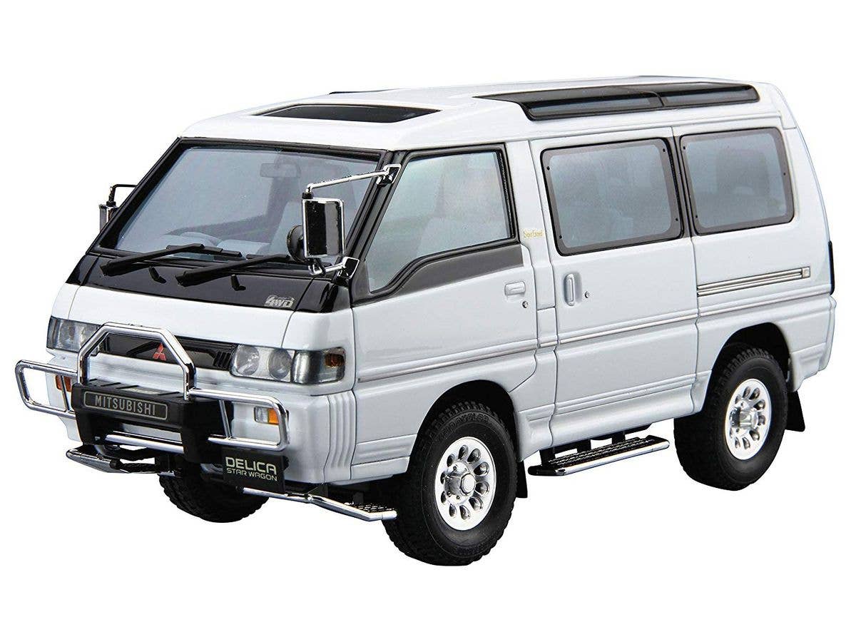 Aoshima 1/24 Mitsubishi P35W Delica Star Wagon '91 | 4905083061398