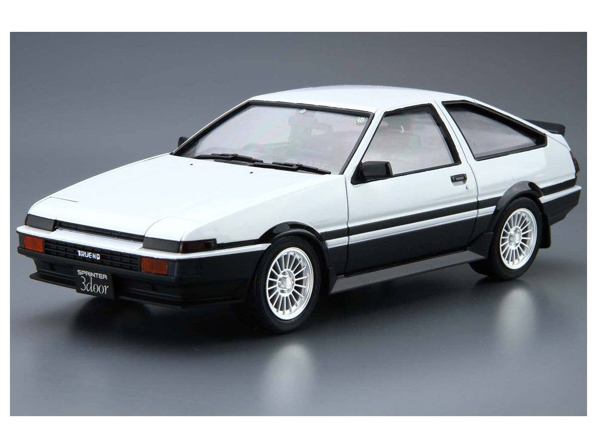 Aoshima 1/24 Toyota AE86 Sprinter Trueno GT-APEX '85 | 4905083061411