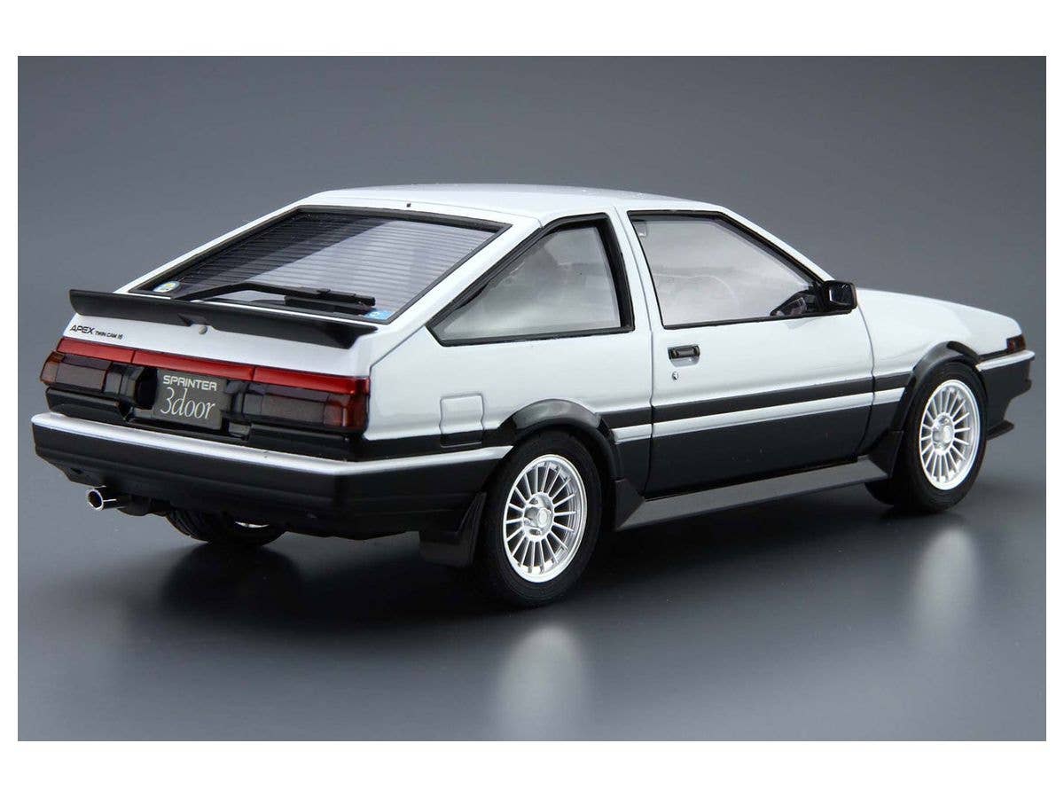Aoshima 1/24 Toyota AE86 Sprinter Trueno GT-APEX '85 | 4905083061411