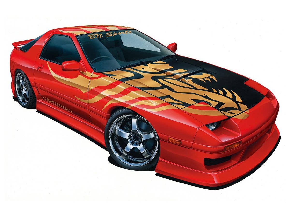 Aoshima 1/24 BN Sports Mazda FC3S RX-7 '89 | 4905083061503