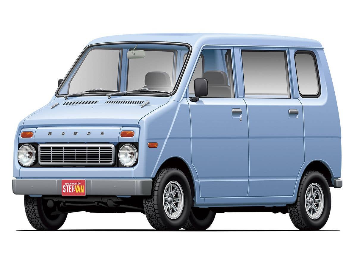 Aoshima 1/20 Honda VA Life Step Van '74 | 4905083061695