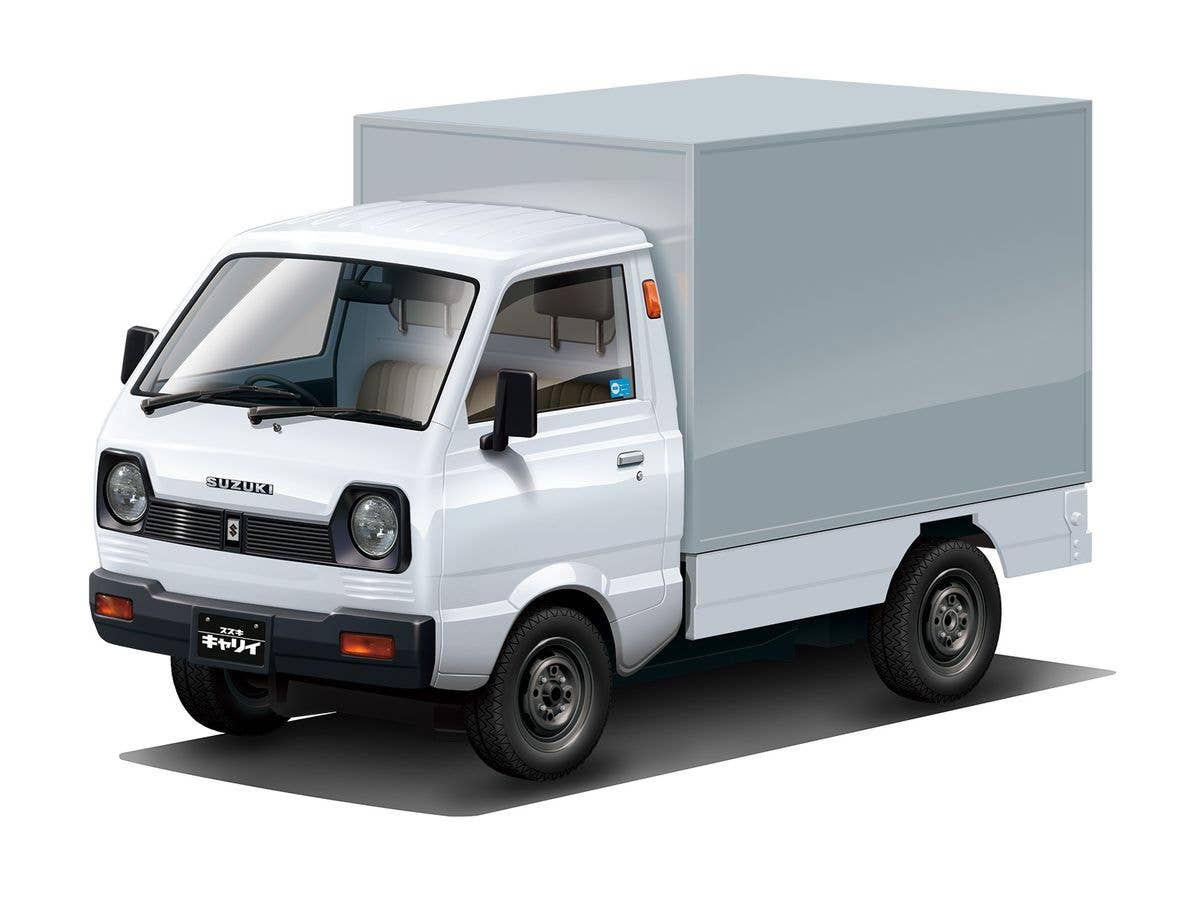 Aoshima 1/24 Suzuki ST30 Carry Panel Van '79 | 4905083061701