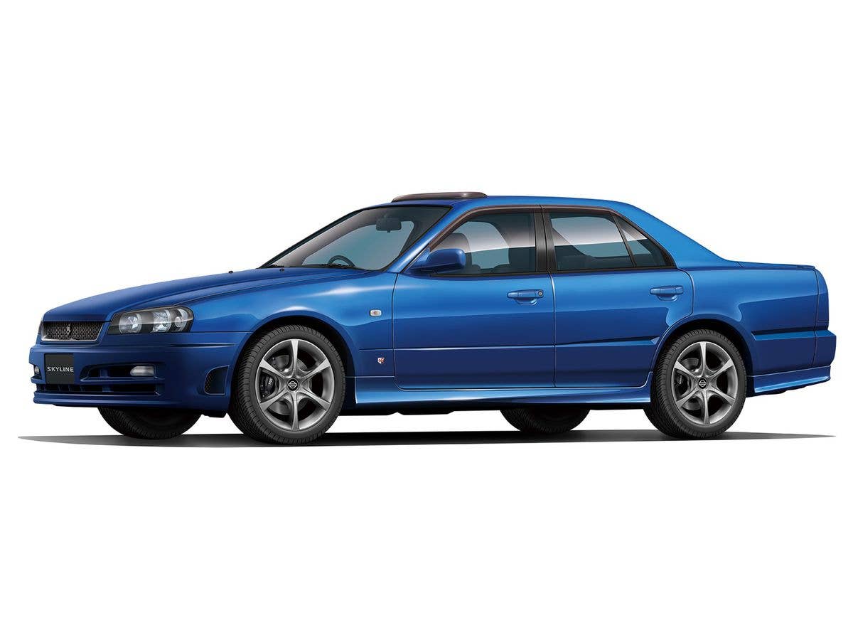 Aoshima 1/24 Nissan ER34 Skyline 25GT Turbo '01 | 4905083061725