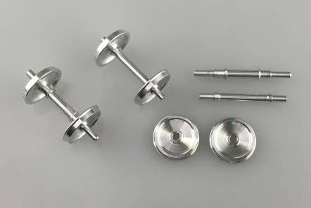 Aoshima 1/45 Metal Wheel Set for DD51 | 4905083061817