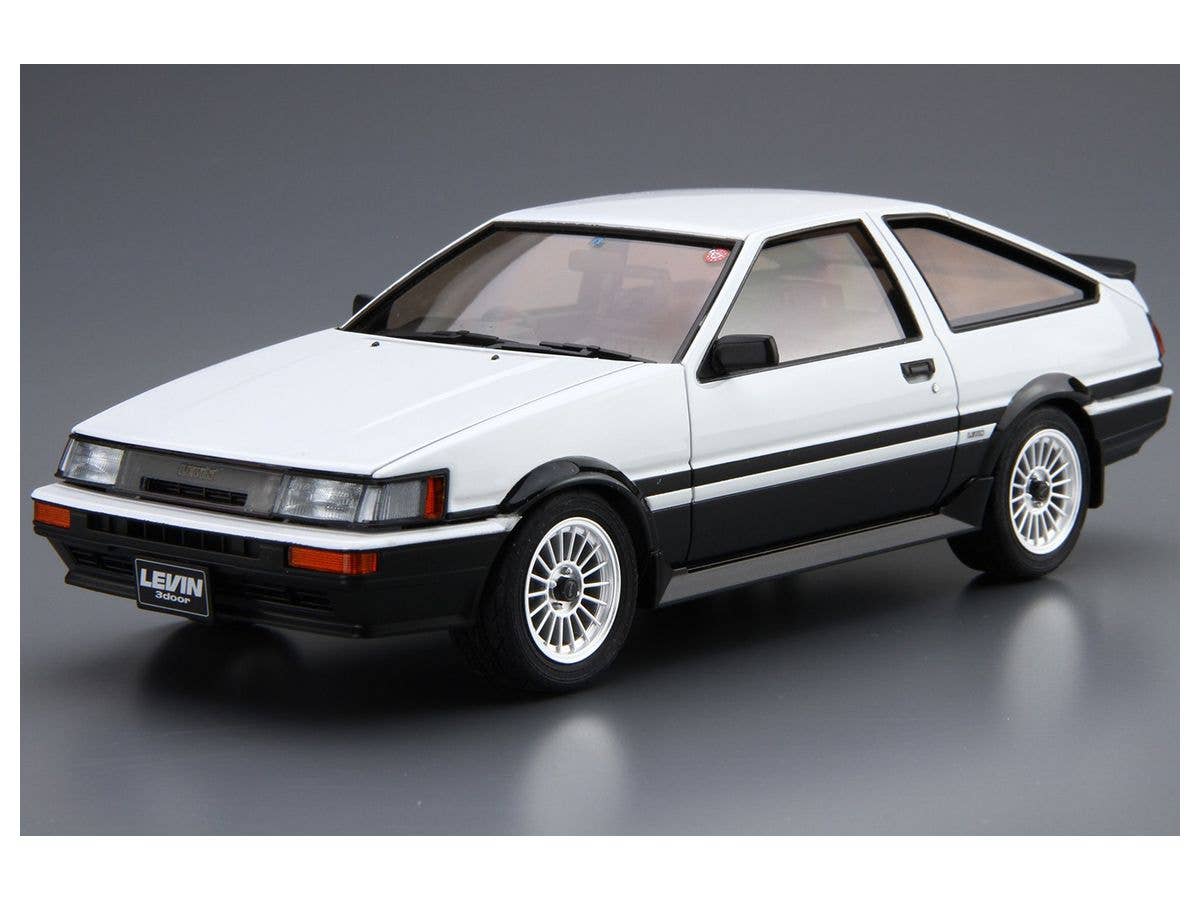 Aoshima 1/24 Toyota AE86 Corolla Levin GT-Apex '85 | 4905083061923