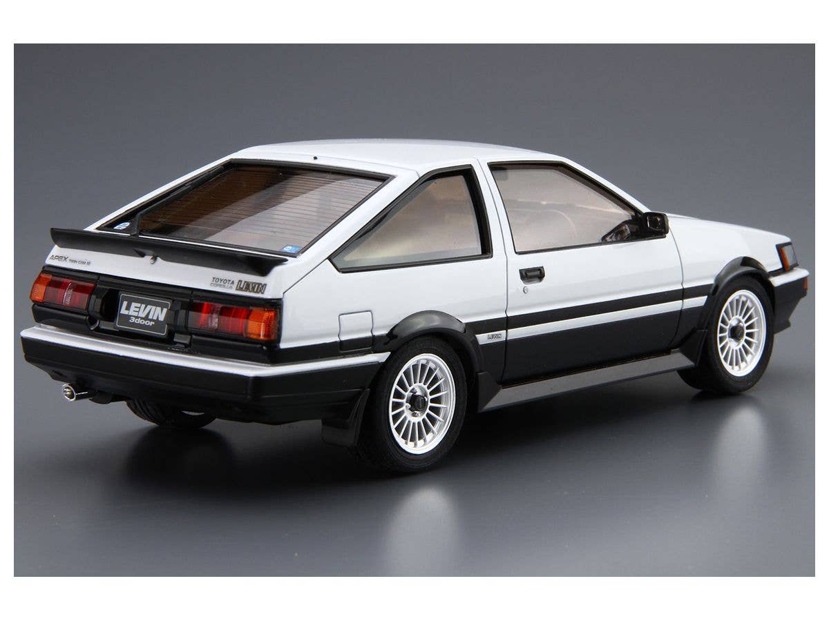Aoshima 1/24 Toyota AE86 Corolla Levin GT-Apex '85 | 4905083061923