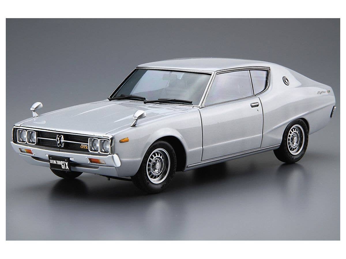 Aoshima 1/24 Nissan GC111 Skyline HT2000GTX-ES '76 | 4905083062111