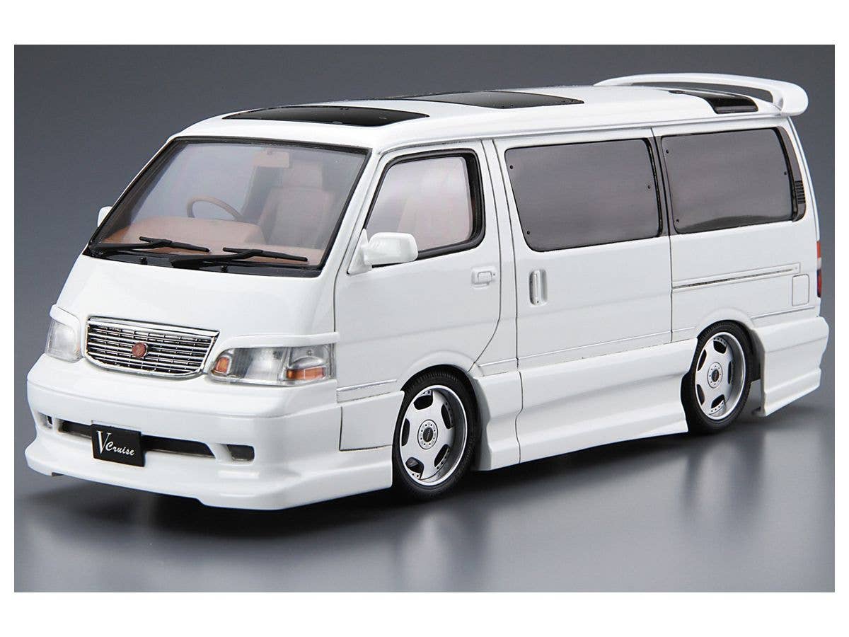 Aoshima 1/24 Azmax KZH100 Hiace 99 (Toyota) | 4905083062159