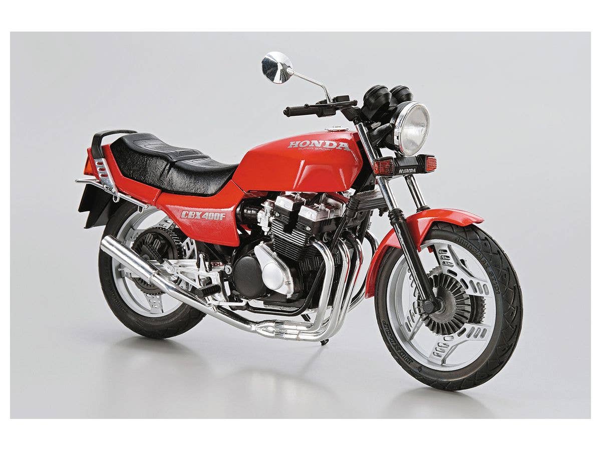 Aoshima 1/12 The Bike #48 Honda NC07 CBX400F Monza Red | 4905083062326