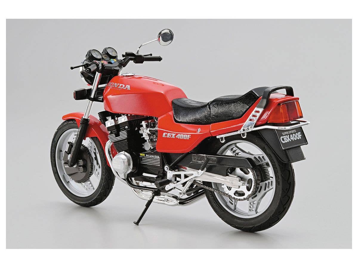 Aoshima 1/12 The Bike #48 Honda NC07 CBX400F Monza Red | 4905083062326