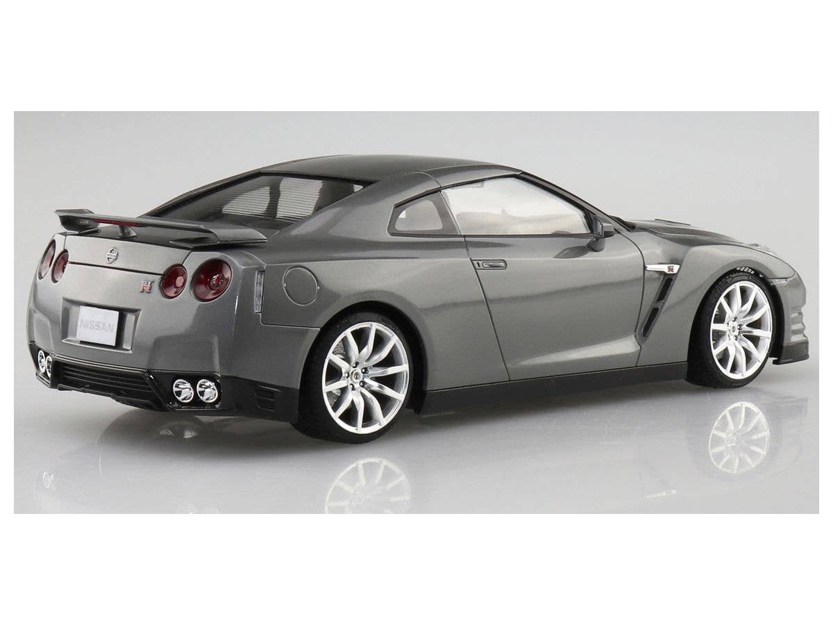Aoshima 1/24 Nissan R35 GT-R '14 Dark Metal Gray | 4905083062449