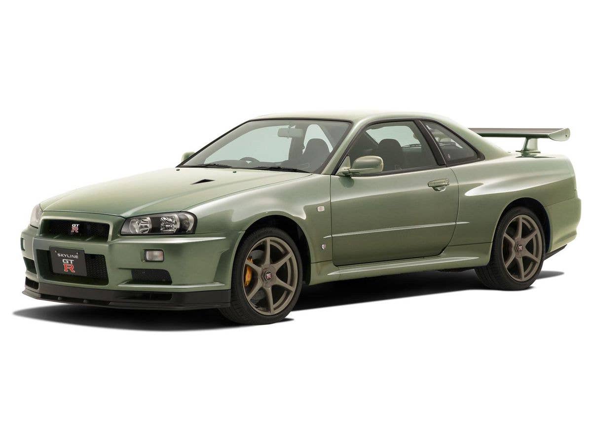 Aoshima 1/32 SNAP KIT #11-D Nissan R34 Skyline GT-R Nur(Millennium Jade) | 4905083062531