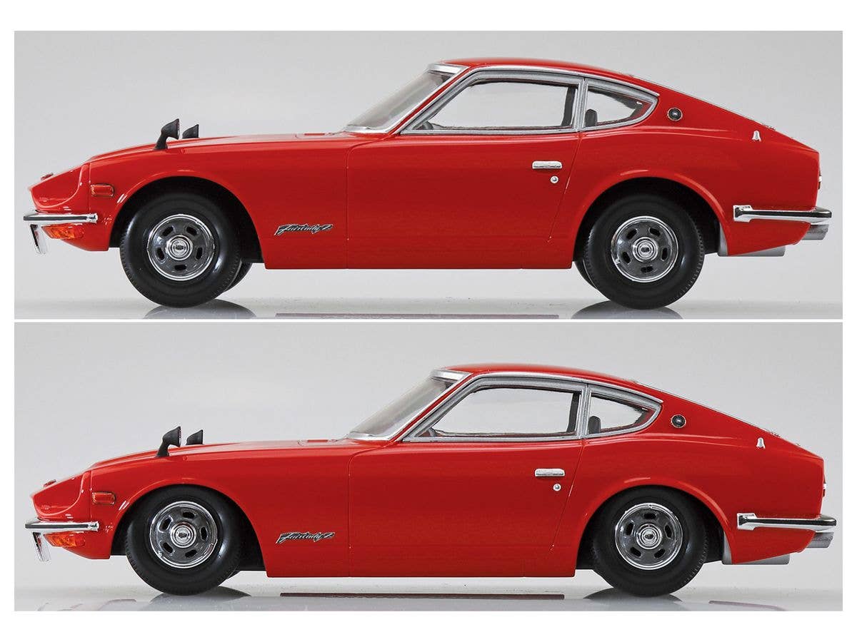 Aoshima 1/32 SNAP KIT #13-B Nissan S30 Fairlady Z (Red) | 4905083062562