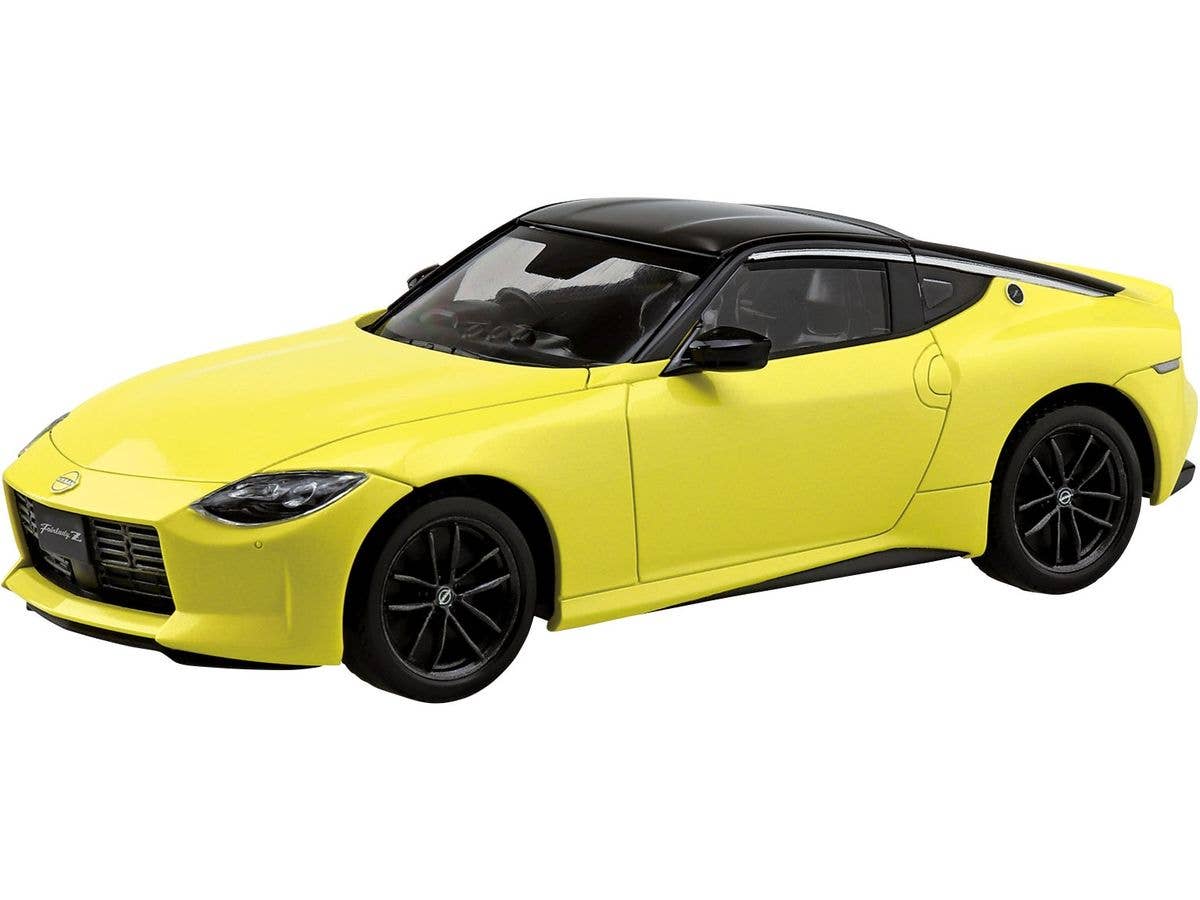 Aoshima 1/32 SNAP KIT #17-A Nissan RZ34 Fairlady (Ikazuchi Yellow) | 4905083062609