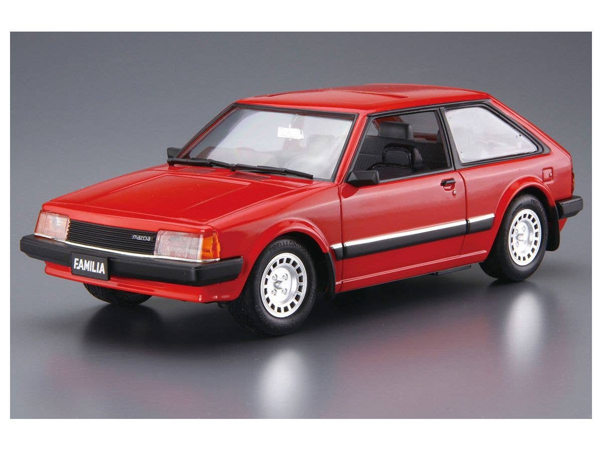 Aoshima 1/24 Mazda BD Familia XG '80 | 4905083062715