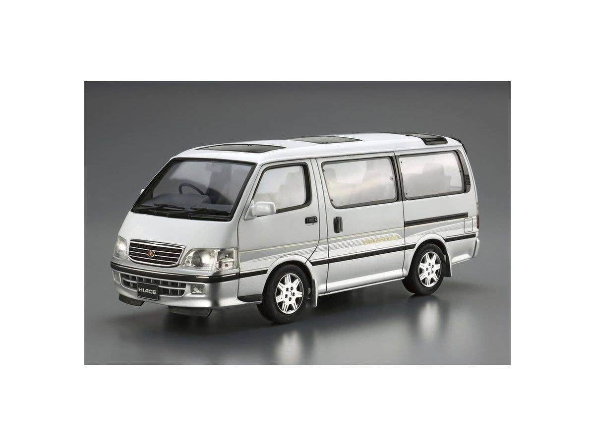 Aoshima 1/24 Toyota KZH100G Hiace Super Custom G '99 | 4905083062746