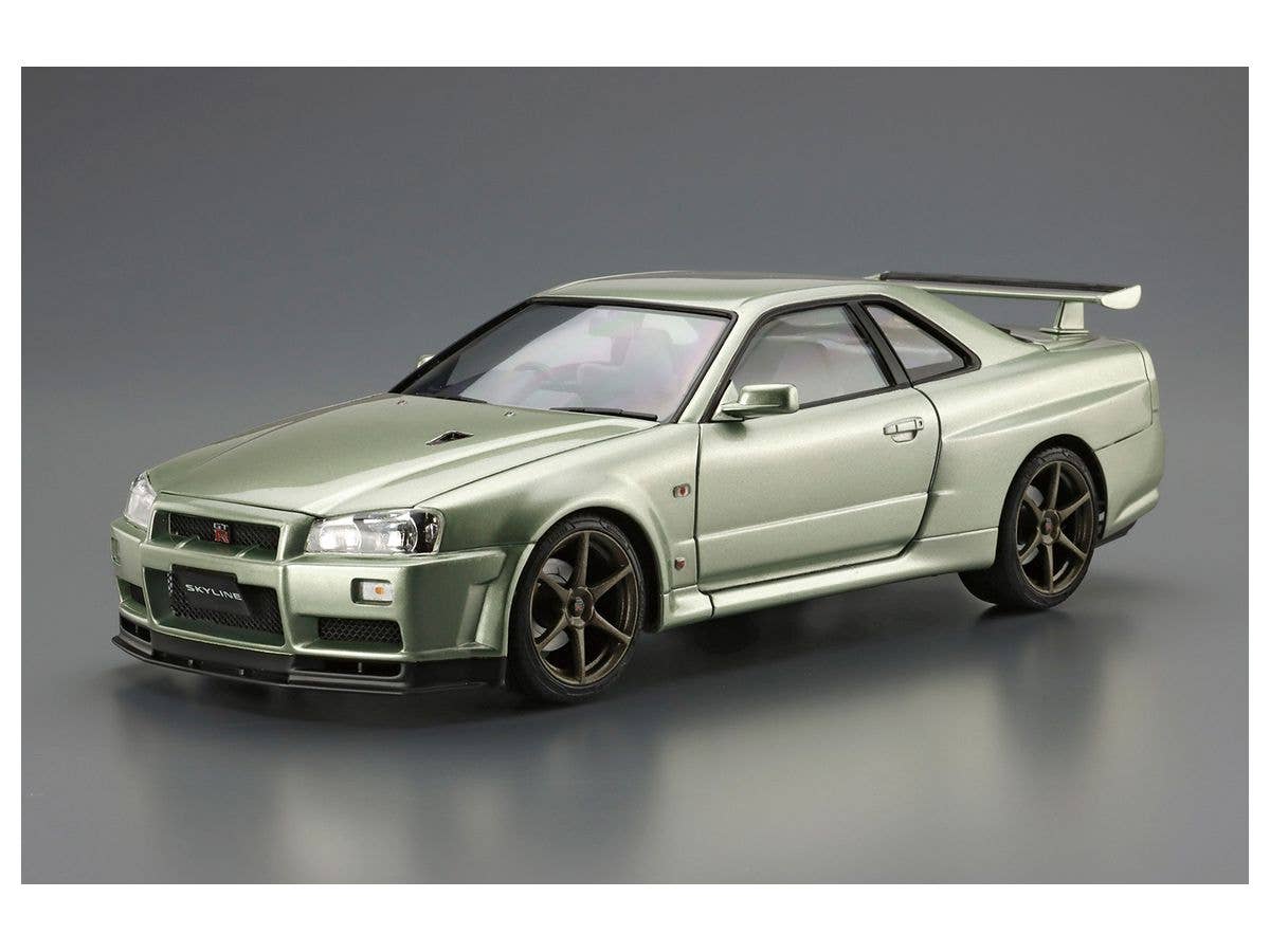 Aoshima 1/24 Nissan BNR34 Skyline GT-R V-Spec II Nur. '02 | 4905083062753