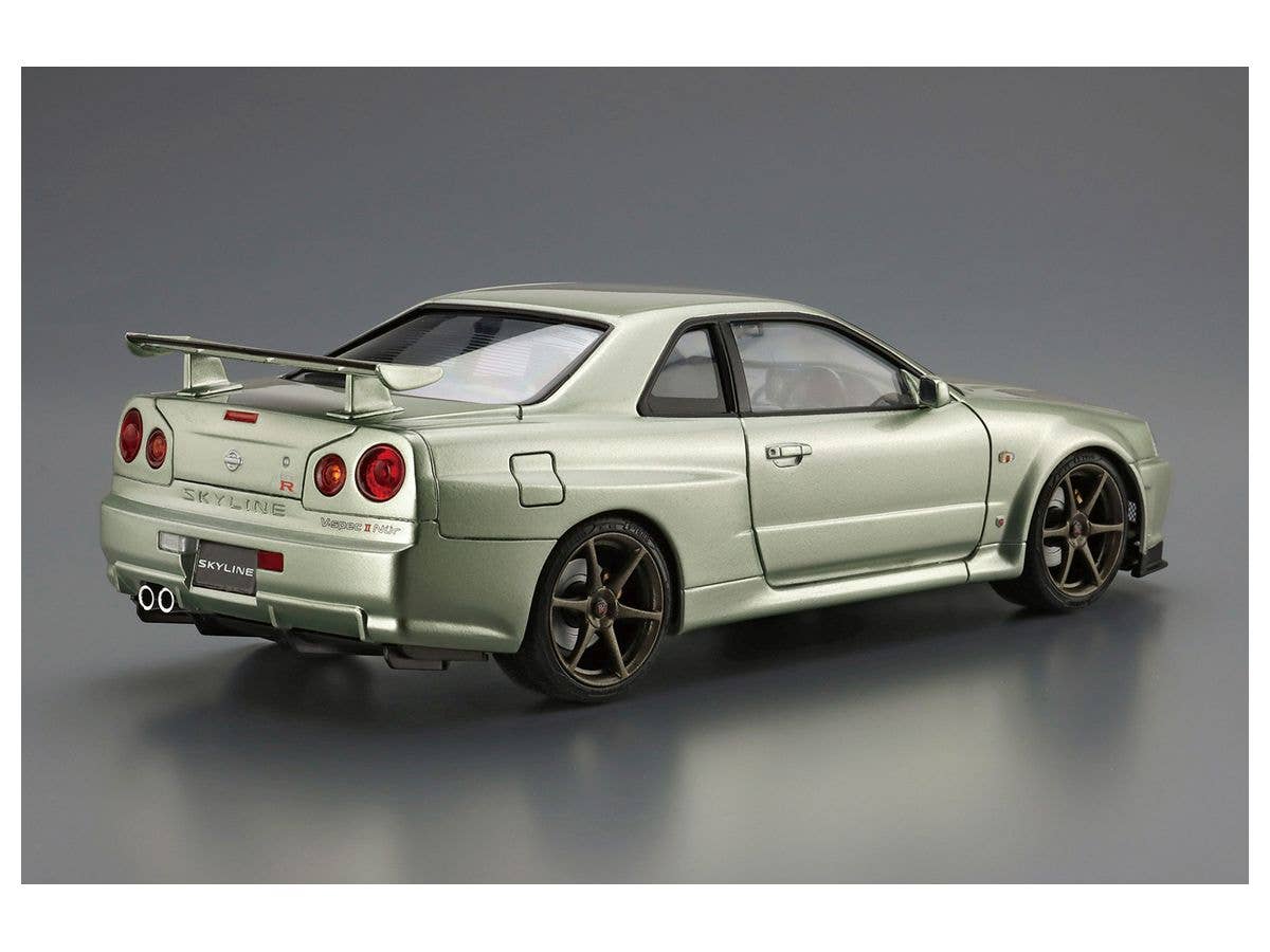Aoshima 1/24 Nissan BNR34 Skyline GT-R V-Spec II Nur. '02 | 4905083062753