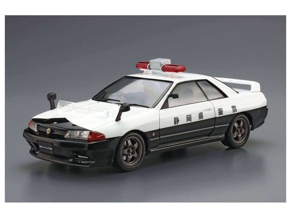 Aoshima 1/24 Nissan BNR32 Skyline GT-R Patrol Car '91 | 4905083062845
