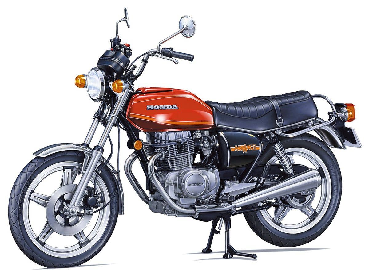 Aoshima 1/12 Honda CB400T Hawk-II '78 | 4905083063040