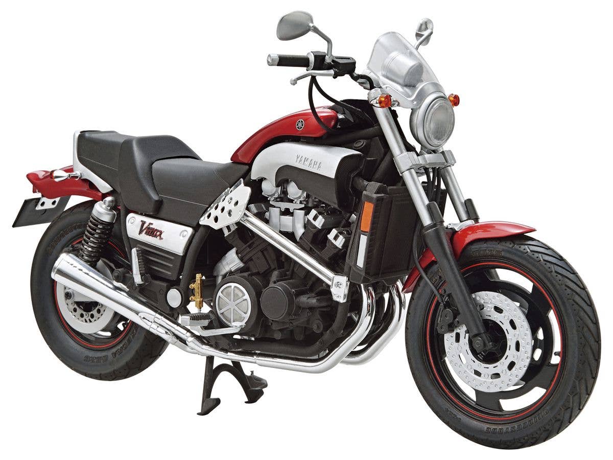 Aoshima 1/12 Yamaha 5GK Vmax '04 w/ Custom Parts | 4905083063132