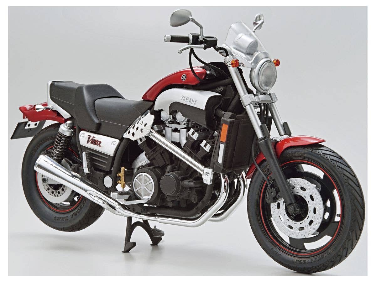 Aoshima 1/12 Yamaha 5GK Vmax '04 w/ Custom Parts | 4905083063132