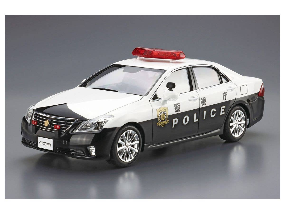Aoshima 1/24 Toyota GRS202 Crown Patrol Car '10 | 4905083063323