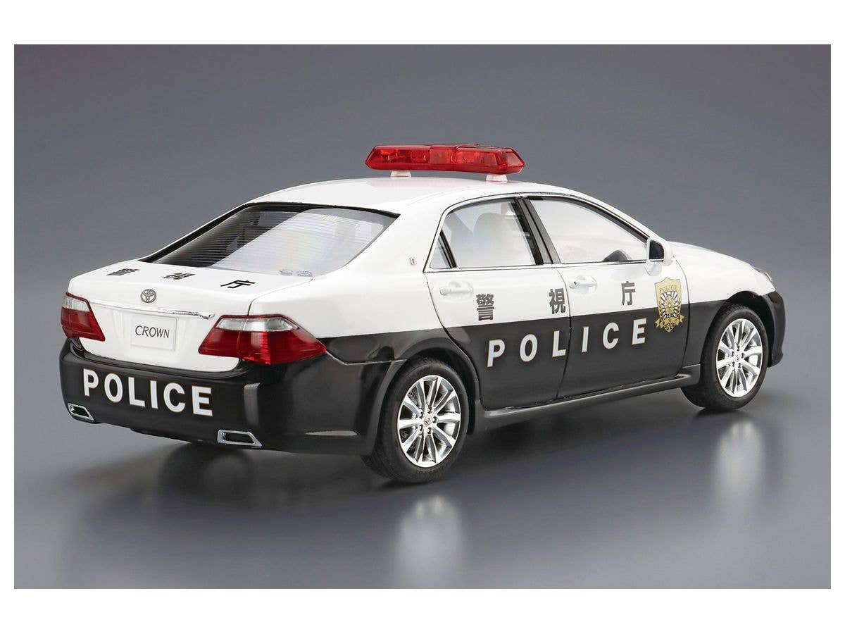Aoshima 1/24 Toyota GRS202 Crown Patrol Car '10 | 4905083063323