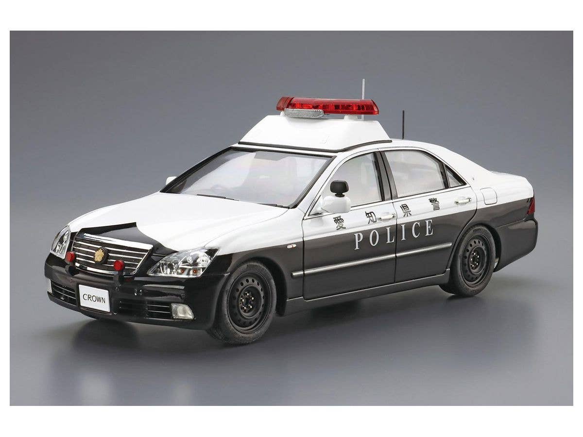 Aoshima 1/24 1/24 Toyota GRS180 Crown Patrol Car '05 | 4905083063330