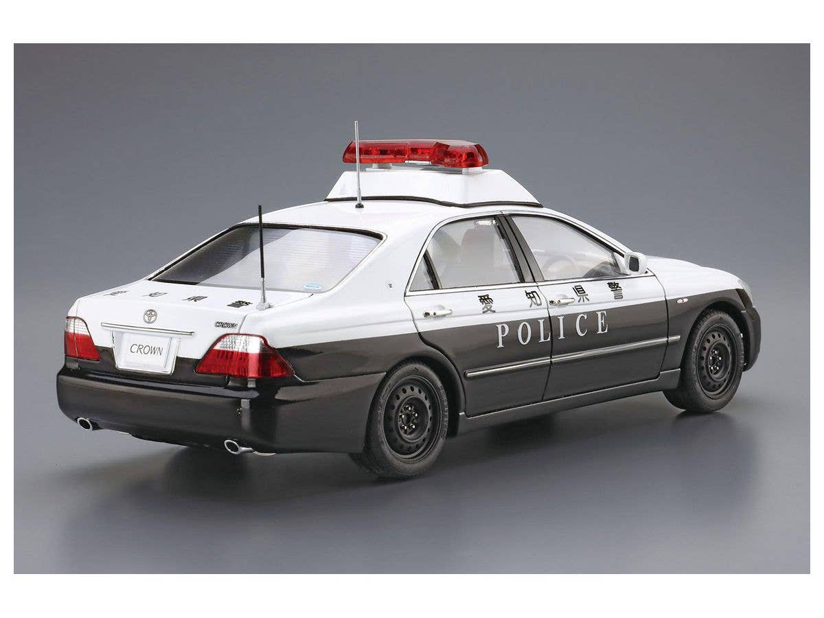 Aoshima 1/24 1/24 Toyota GRS180 Crown Patrol Car '05 | 4905083063330