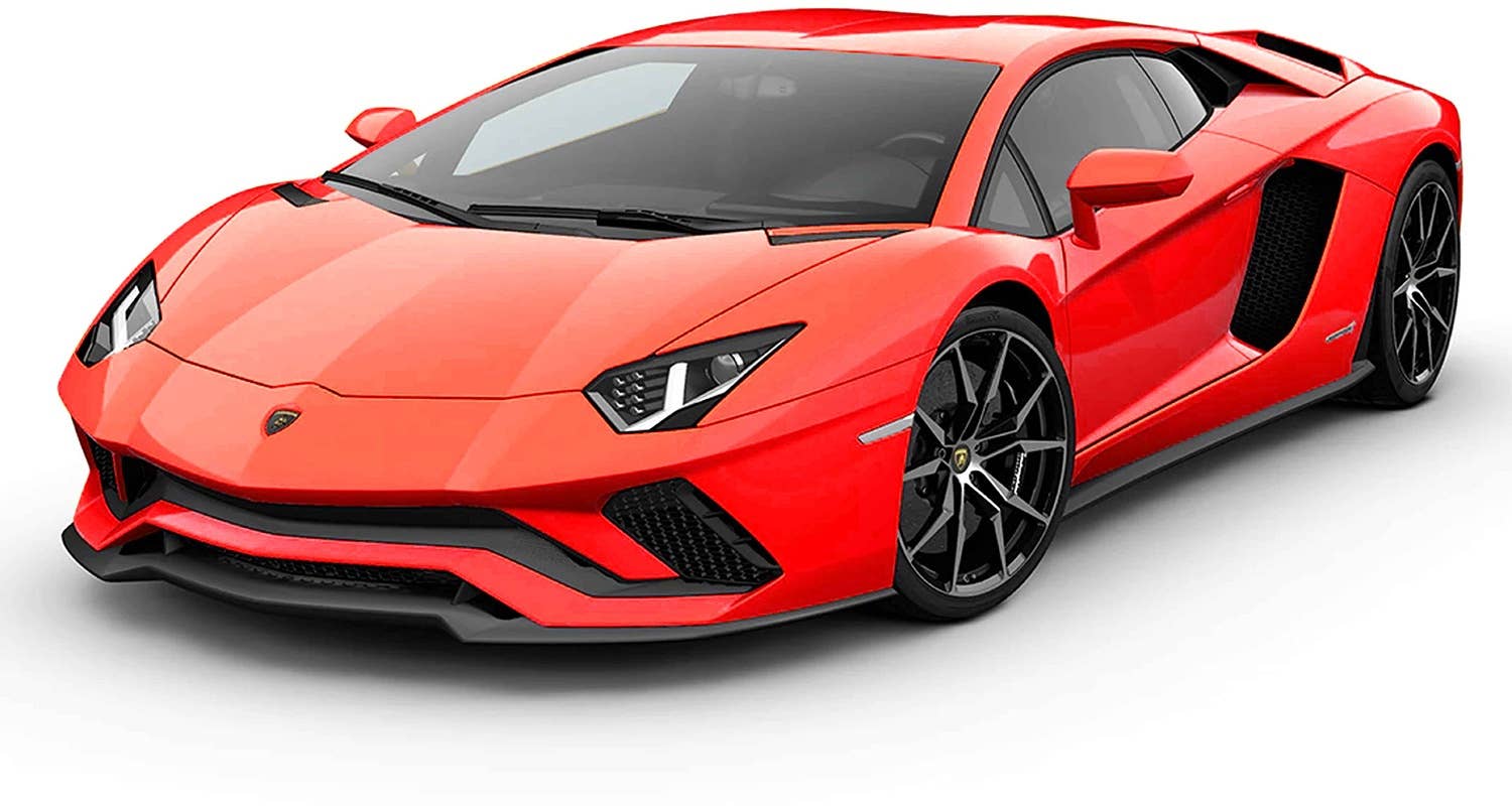 Aoshima 1/32 SNAP KIT #12-C Lamborghini Aventador S (Pearl Red) | 4905083063477