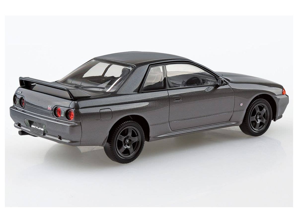 Aoshima 1/32 SNAP KIT #14-A Nissan R32 Skyline GT-R(Gun-Gray Metallic) | 4905083063538