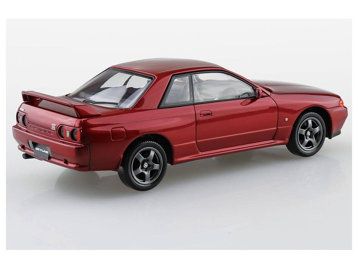 Aoshima 1/32 SNAP KIT #14-E Nissan R32 Skyline GT-R (Red Pearl) | 4905083063576