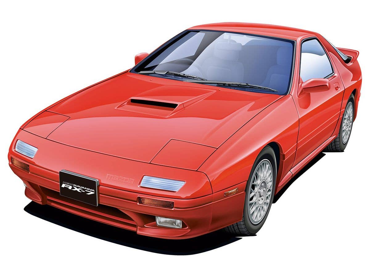 Aoshima 1/24 Mazda FC3S Savanna RX-7 '89 | 4905083063651