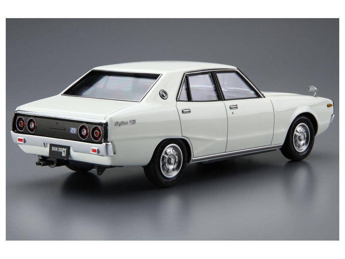 Aoshima 1/24 Nissan GC110 Skyline 2000GT'72 | 4905083063705