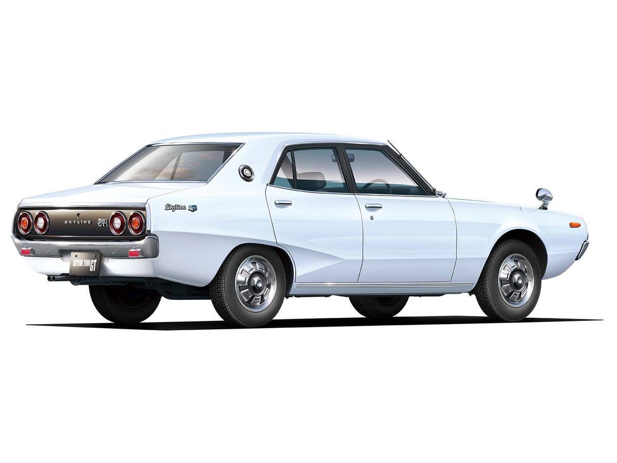 Aoshima 1/24 Nissan GC110 Skyline 2000GT'72 | 4905083063705