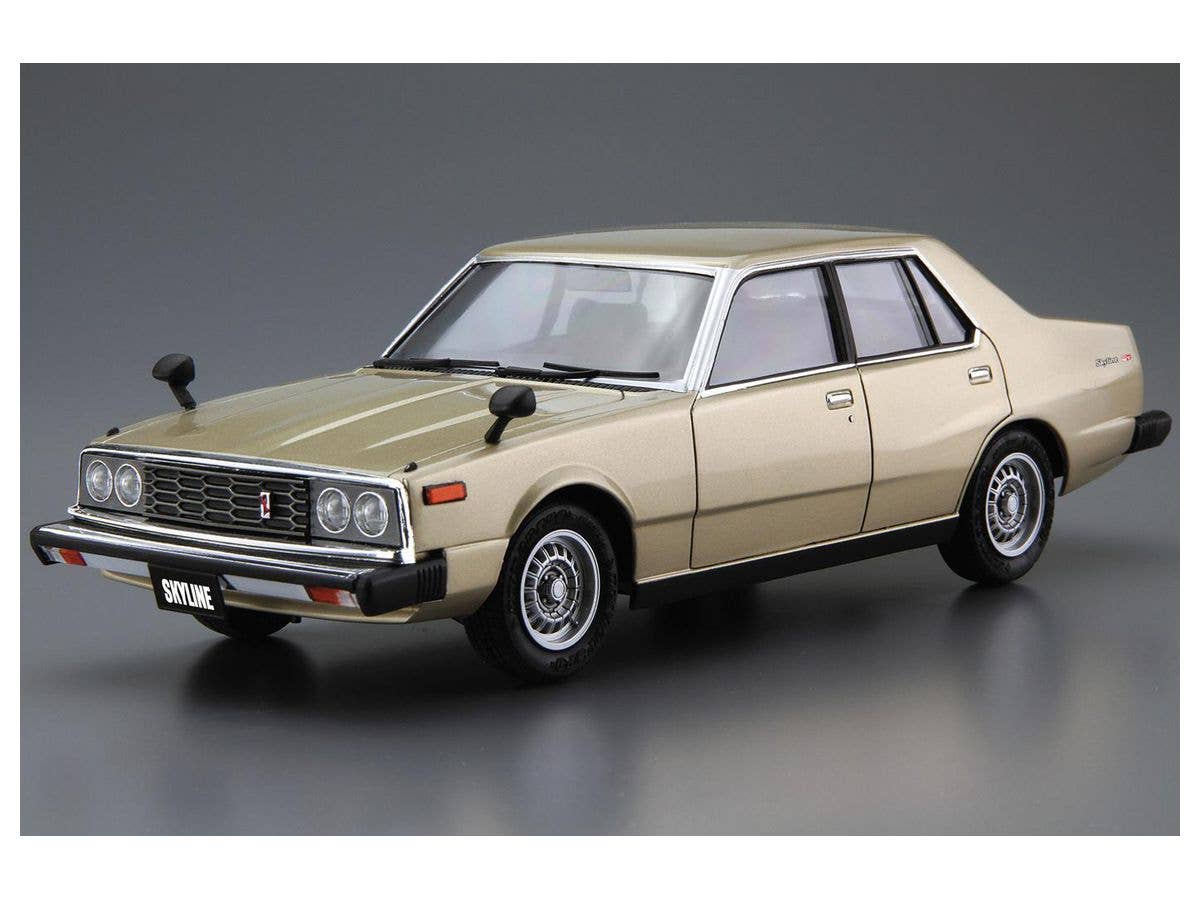 Aoshima 1/24 Nissan HGC211 Skyline 2000GT-E S '79 | 4905083063712
