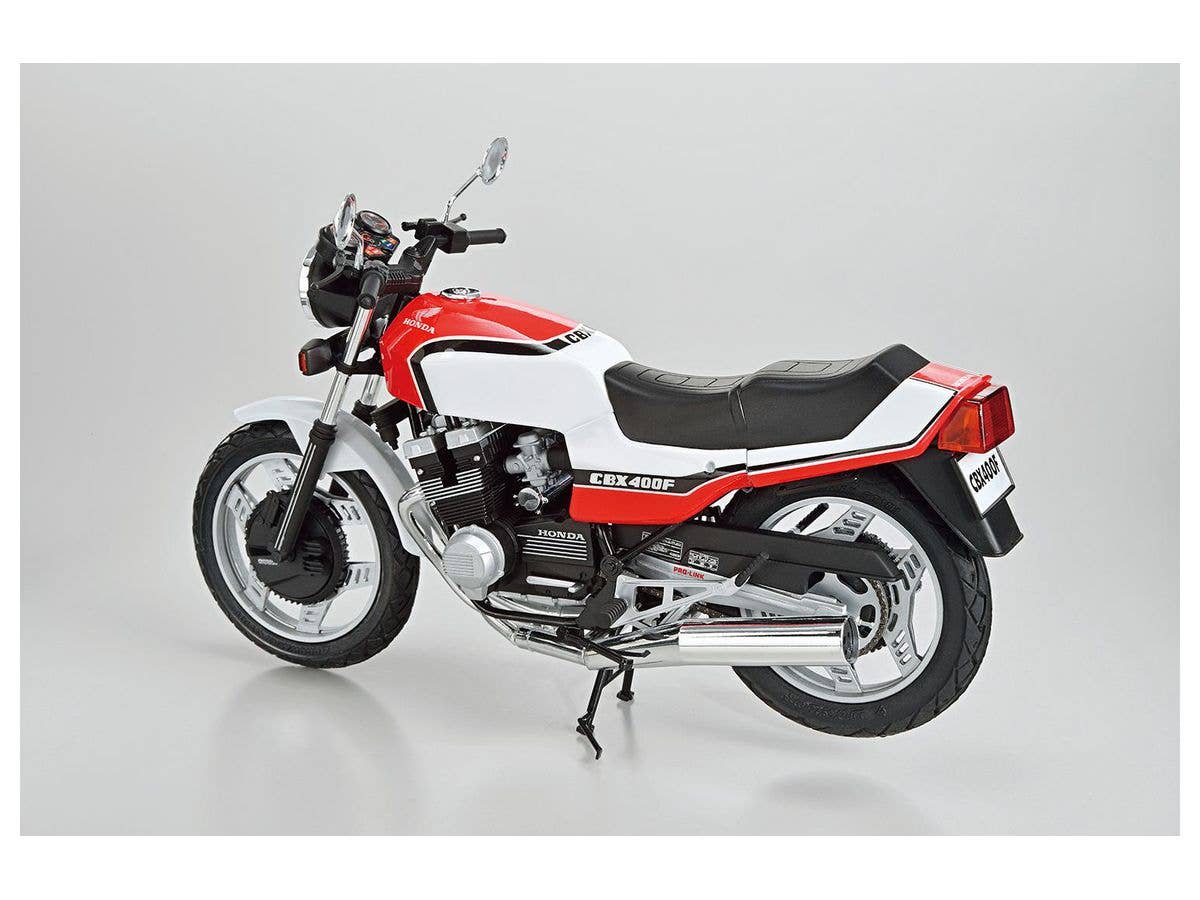 Aoshima 1/12 Honda NC07 CBX400F Candy Pearl Maui Red/Pearl Shell White '81 | 4905083063750