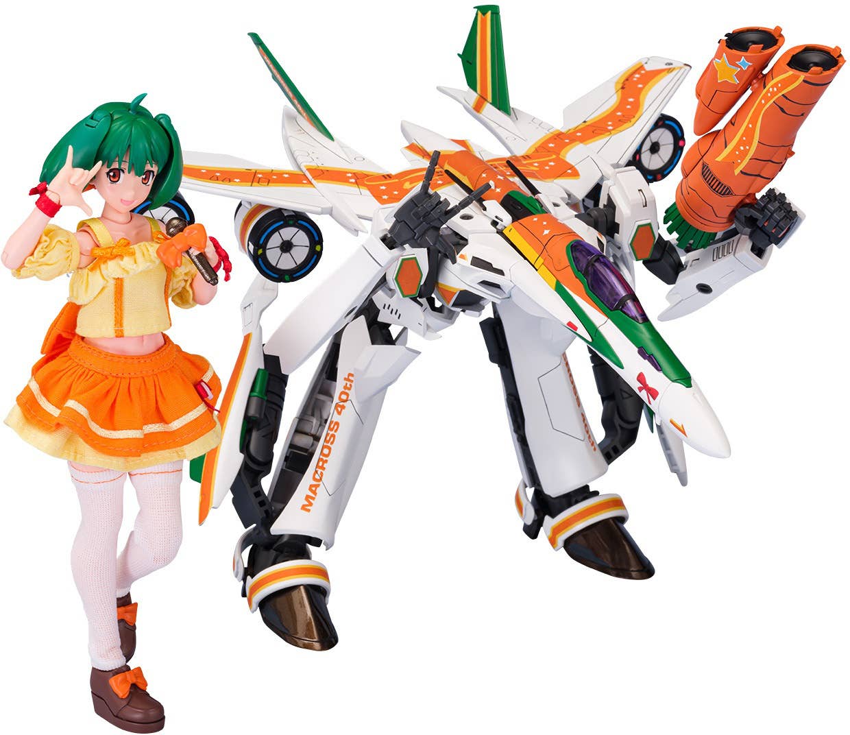 Aoshima V.F.G. Macross F VF-25F Messiah Ranka Lee Macross 40th Anniversary | 4905083064252