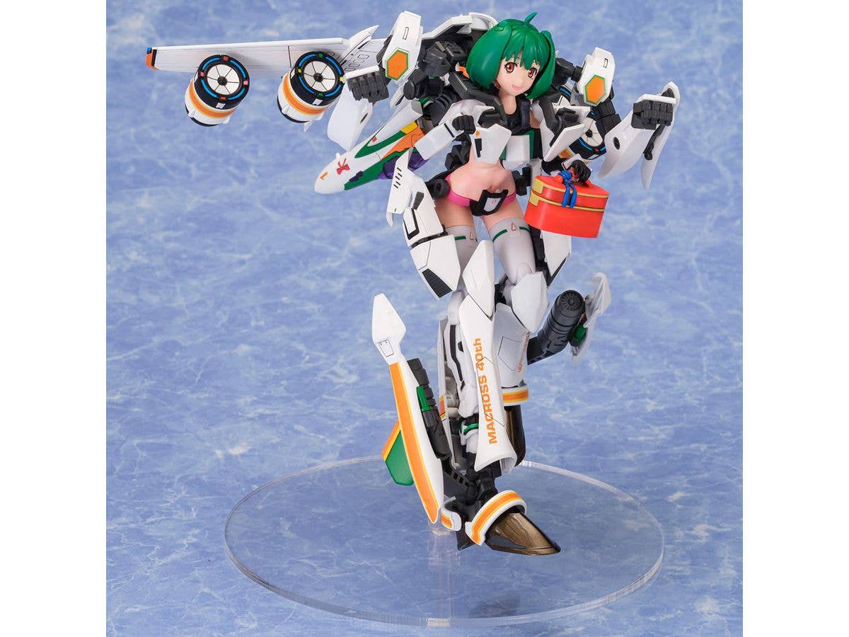 Aoshima V.F.G. Macross F VF-25F Messiah Ranka Lee Macross 40th Anniversary | 4905083064252