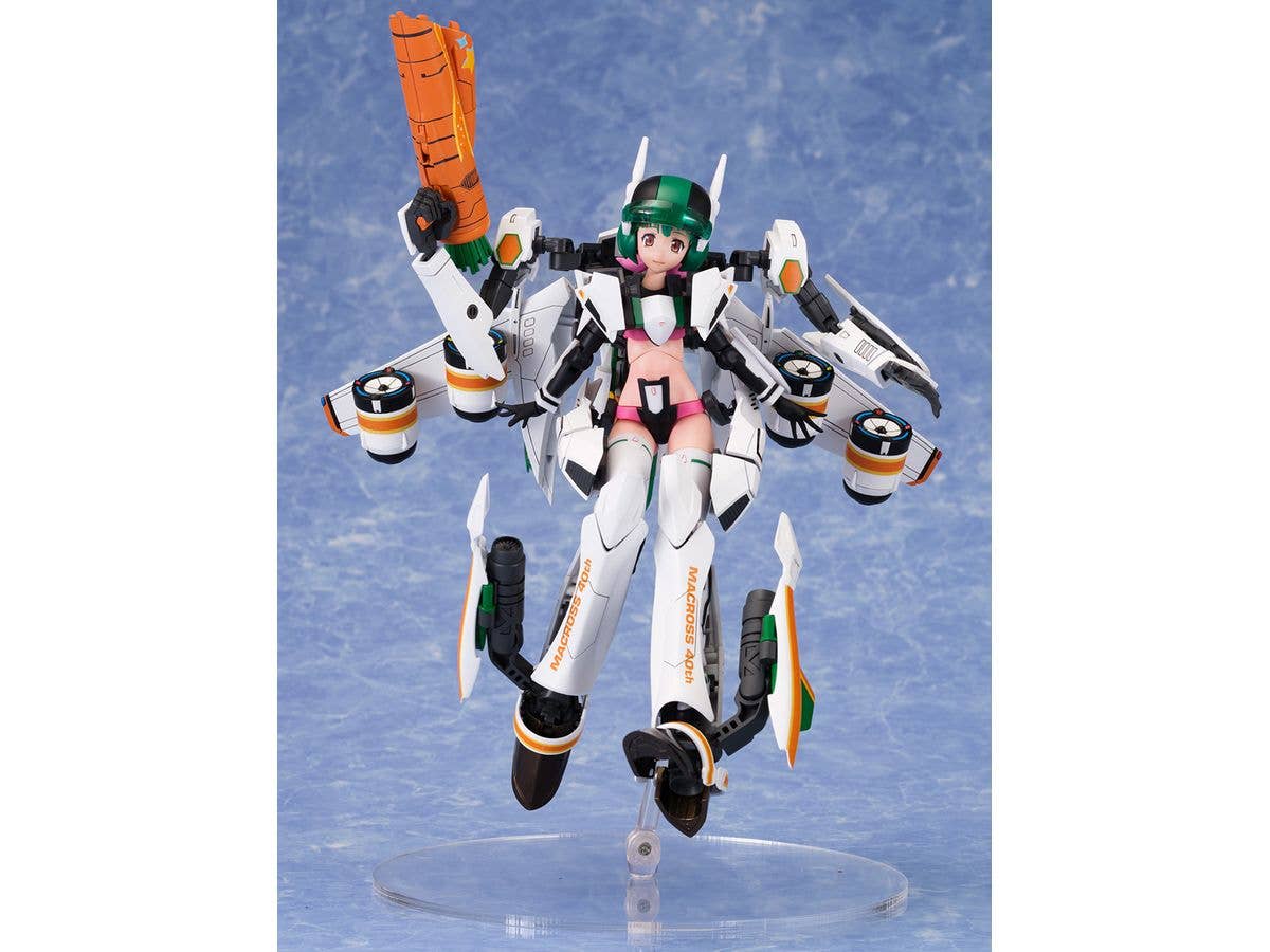 Aoshima V.F.G. Macross F VF-25F Messiah Ranka Lee Macross 40th Anniversary | 4905083064252